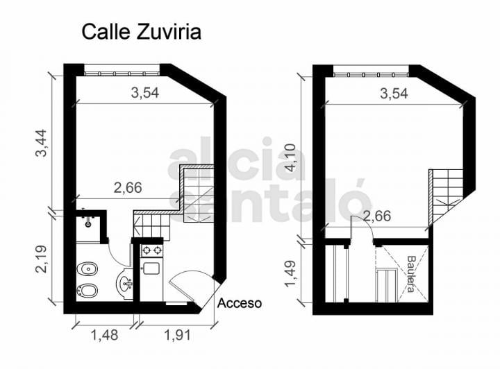 Departamento · 33m² · 2 Ambientes