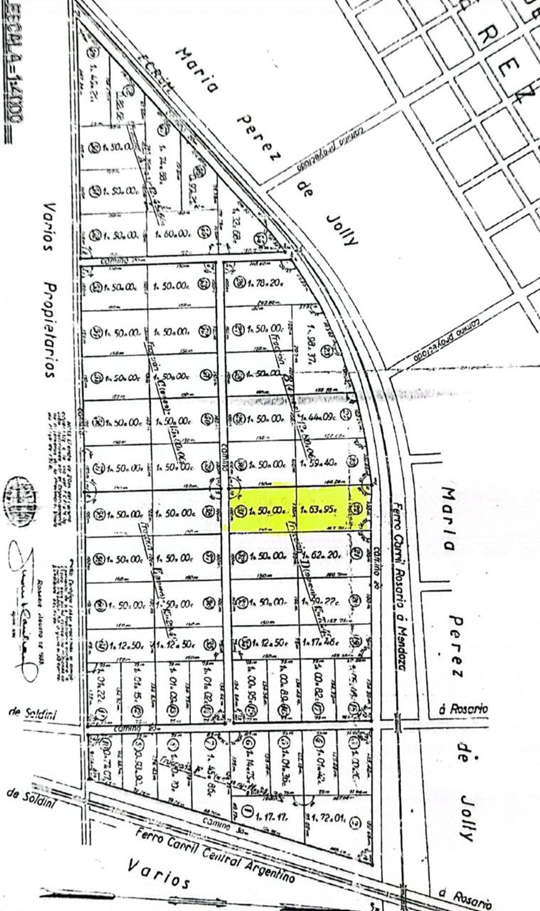 TERRENO EN VENTA 3 HECTAREAS - PEREZ