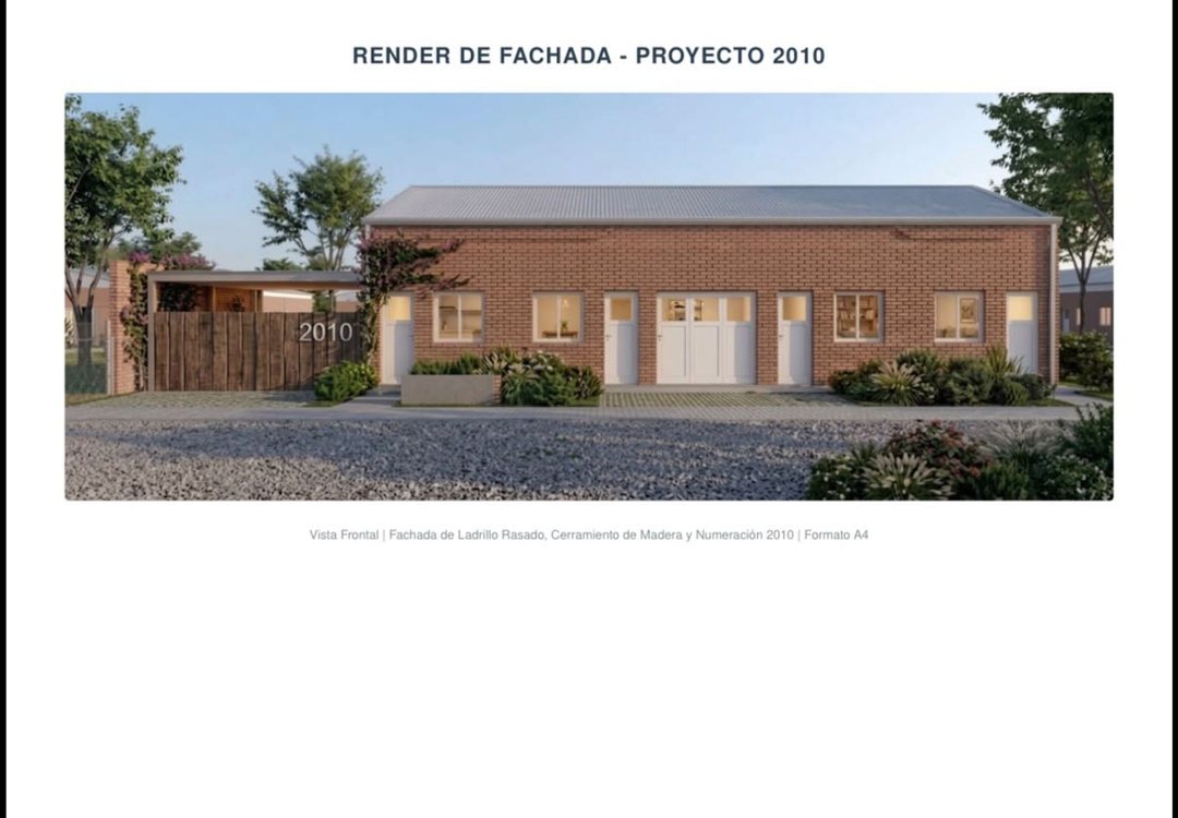 Preventa Depto 1 dorm planta baja con patio