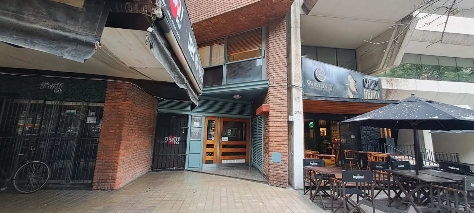 VENDO ZONA PATIO OLMOS " 1 DORMITORIO M T ALVEAR 376 ESQ BV SAN JUAN FRENTE BALCON ESCRITURA POS-INMD
