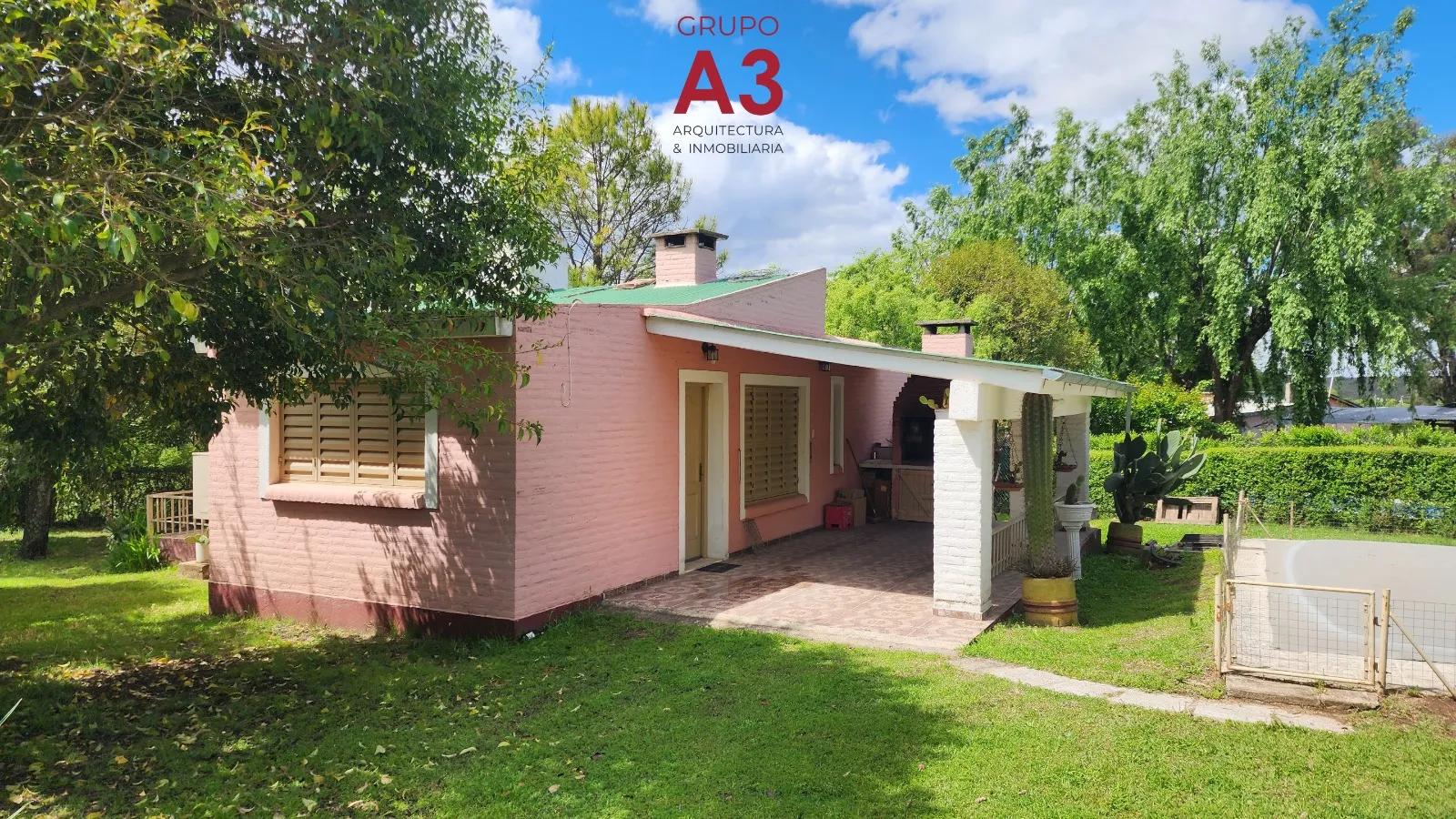 CASA CON PILETA EN POTRERO DE GARAY A 500 M DE LA RUTA- 910