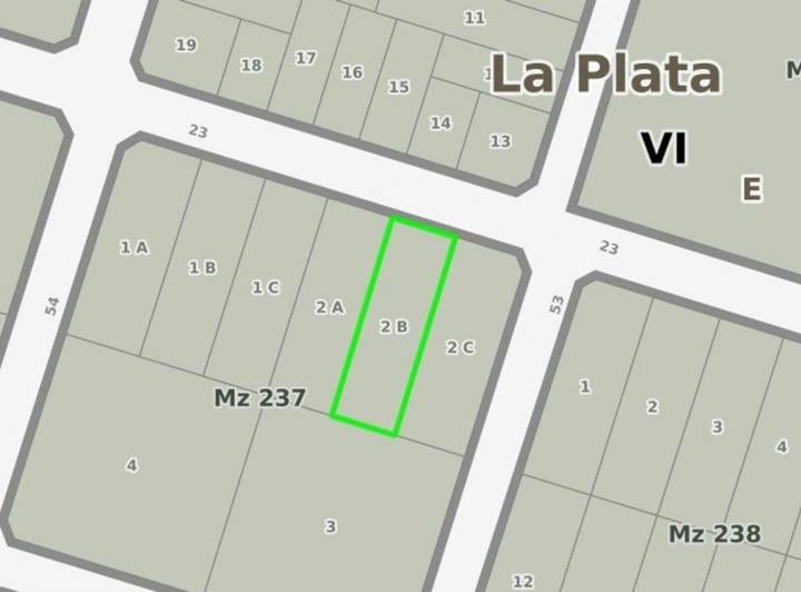 Terreno · 625m²