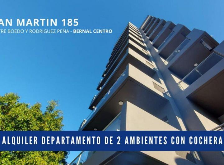 Departamento · 37m² · 2 Ambientes · 1 Cochera