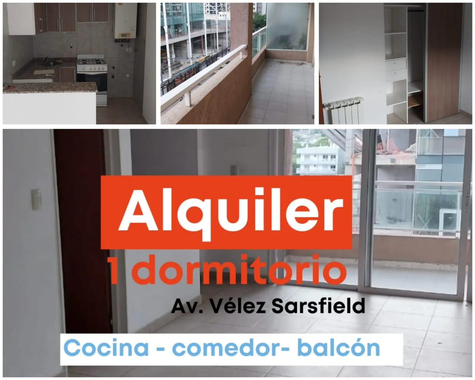 ALQUILER DEPARTAMENTO NUEVA CORDOBA - AV VÉLEZ SARSFIELD 1093