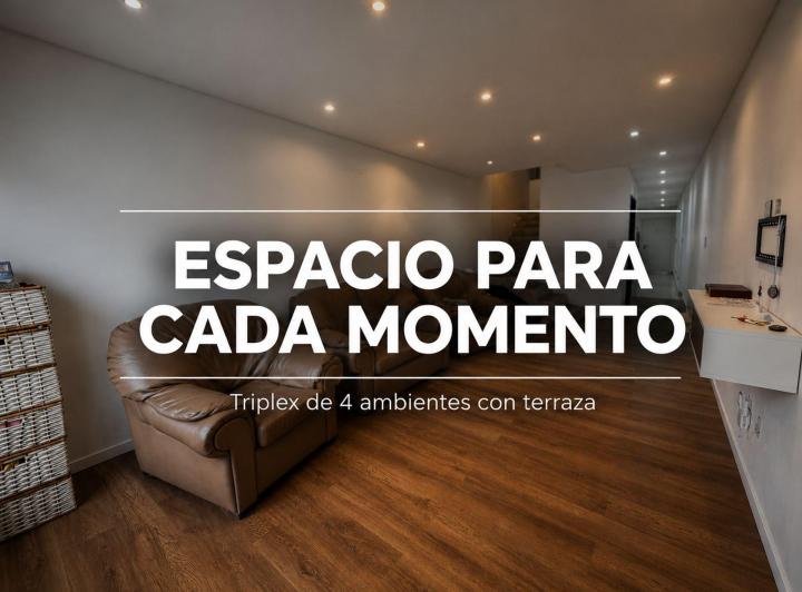 Casa · 132m² · 4 Ambientes · 1 Cochera