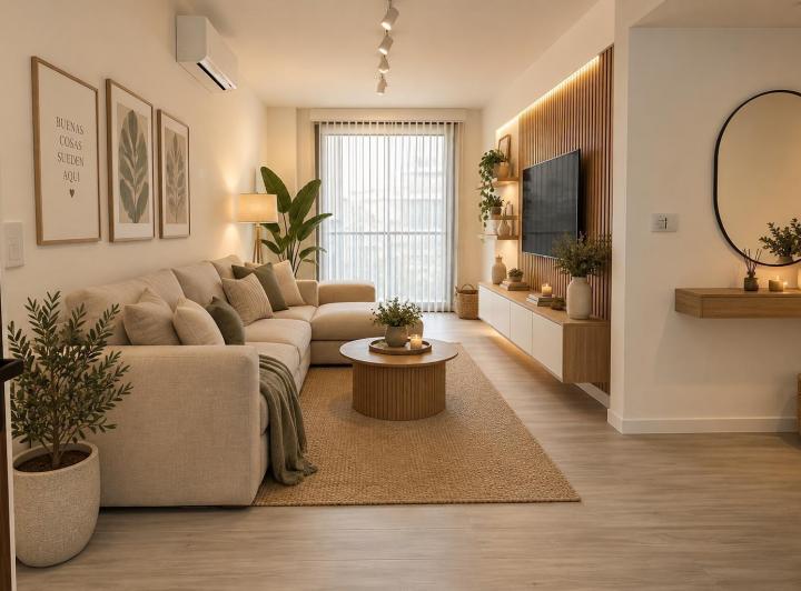 Departamento · 70m² · 3 Ambientes · 1 Cochera