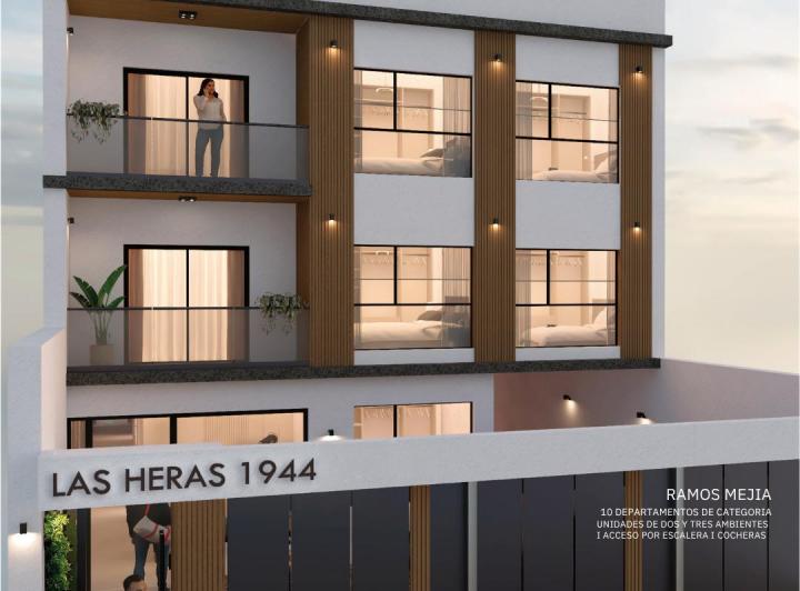 Departamento · 47m² · 2 Ambientes · 1 Cochera