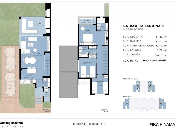 Casa · 111m² · 4 Ambientes · 2 Cocheras