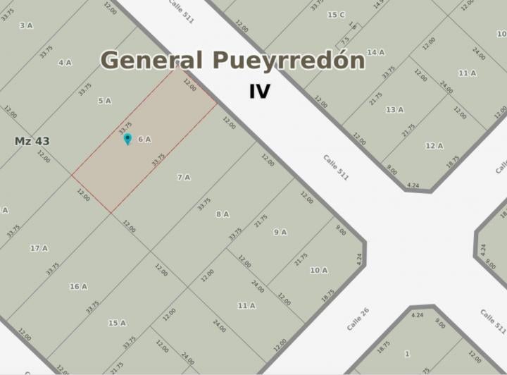 Terreno · 405m²