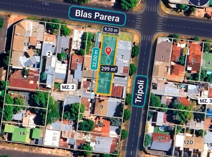 Terreno · 299m²