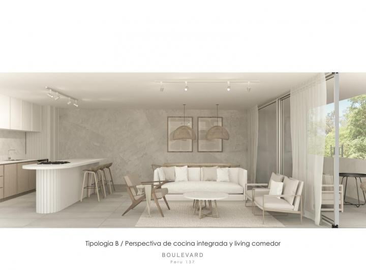 Departamento · 108m² · 3 Ambientes · 1 Cochera