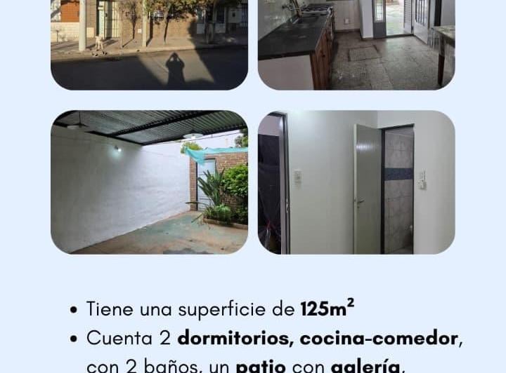 Casa · 100m² · 2 Dormitorios