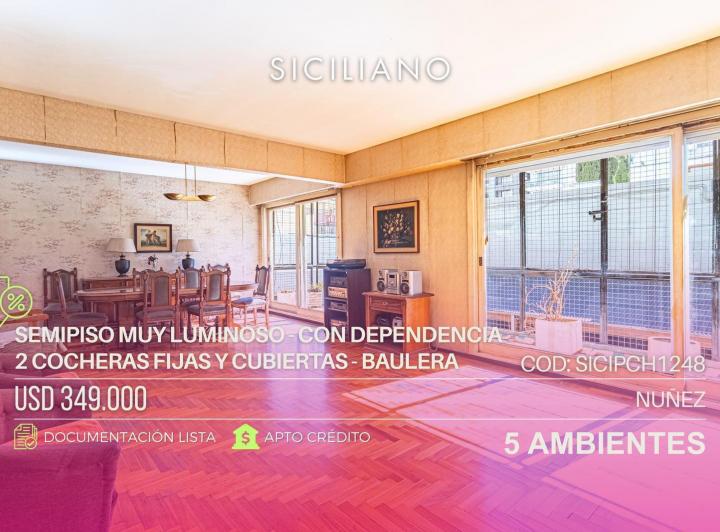 Departamento · 143m² · 5 Ambientes