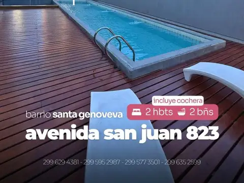 Departamento - alquiler - argentina, neuquén - san juan 823