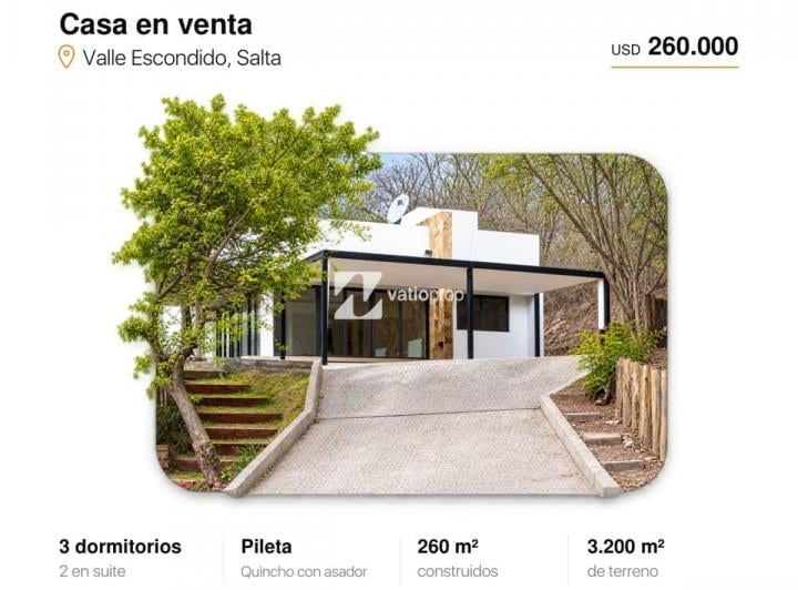 Casa · 262m² · 12 Ambientes · 2 Cocheras
