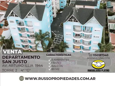 Departamento en Venta en San Justo, Partido de La Matanza