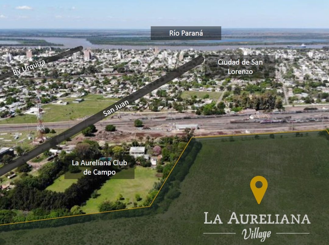 TERRENO EN VENTA| LA AURELIANA VILLAGE–SAN LORENZO