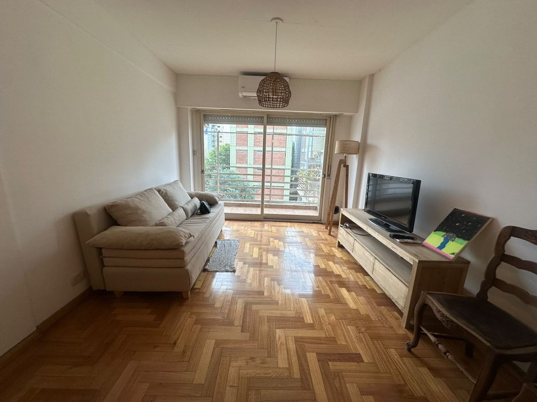 ALQUILER AMOBLADO 3 AMBIENTES BALCON