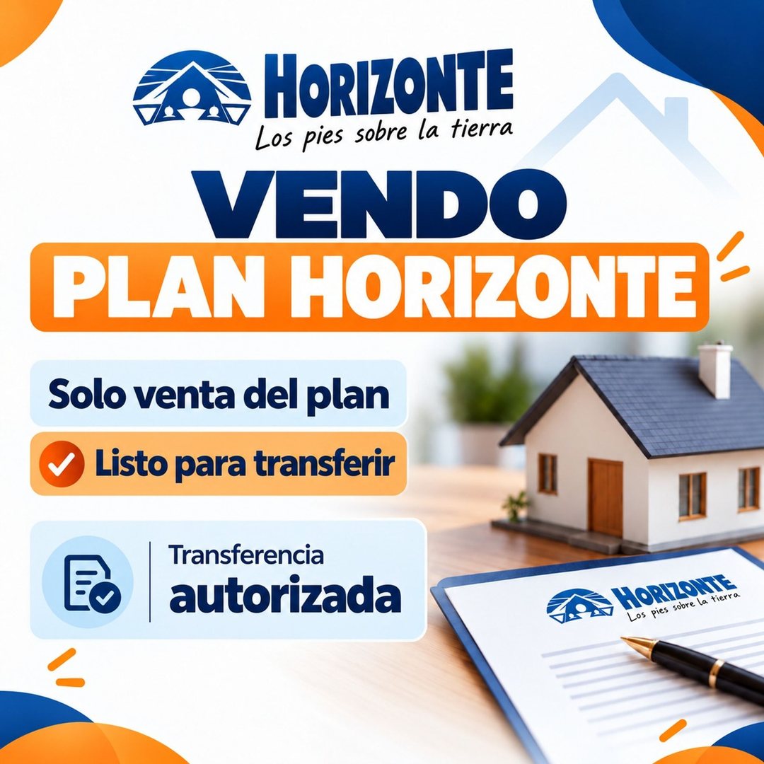 REMAX VENDE PLAN DE VIVIENDA COOPERATIVA HORIZONTE