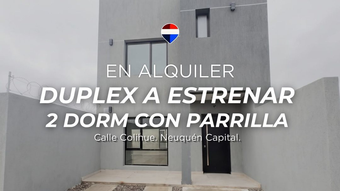 ALQUILER DUPLEX AMOBLADO -  A ESTRENAR.