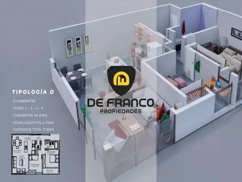 Departamento en Venta en San Miguel, Partido de San Miguel