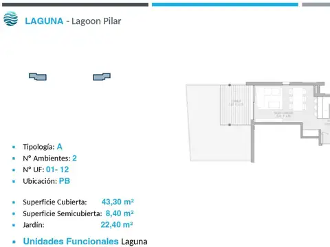 Departamento en Venta en Villa Rosa, Partido de Pilar