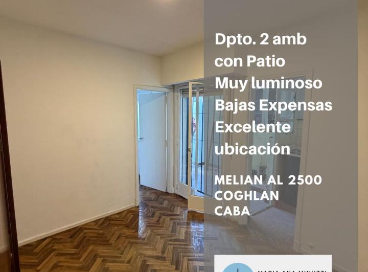 Departamento · 28m² · 2 Ambientes