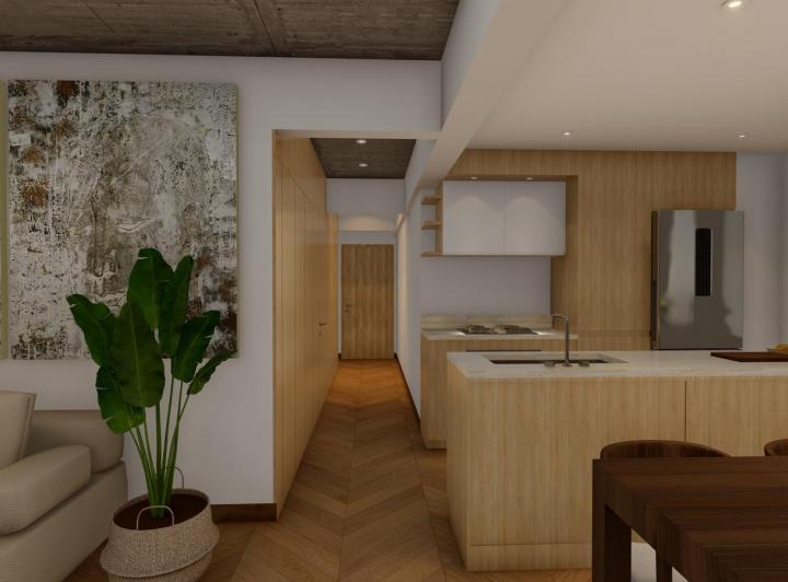 Departamento · 63m² · 3 Ambientes