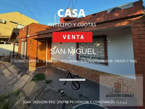 Casa en Venta en San Miguel, Partido de San Miguel