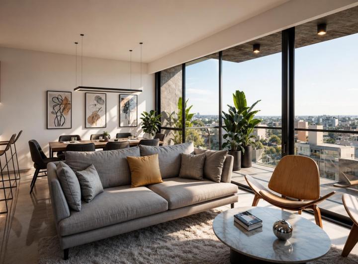 Departamento · 77m² · 3 Ambientes · 1 Cochera