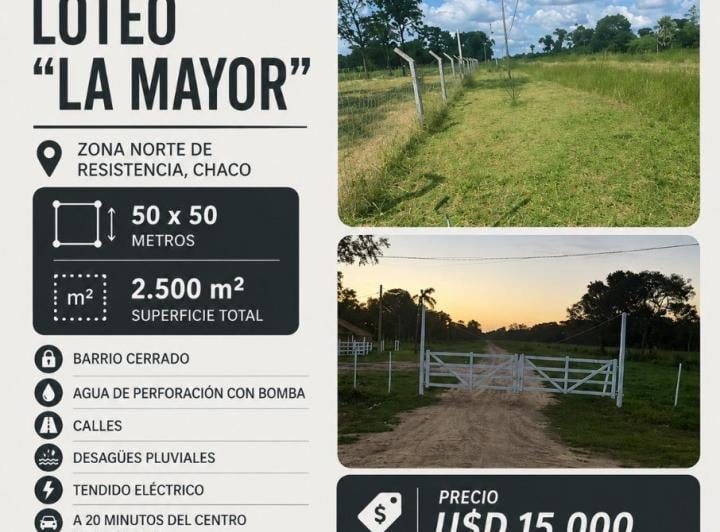 Terreno · 2500m²