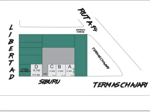 Fraccion de terreno de 16.762 m2 (lote d)