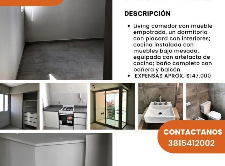 Departamento · 1 Dormitorio