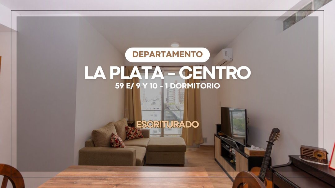 DEPARTAMENTO EN VENTA EN LA PLATA