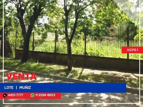 Terreno en Venta en Muñiz, Partido de San Miguel
