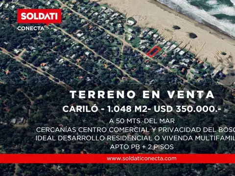 Terreno en Venta en Carilo, Partido de Pinamar