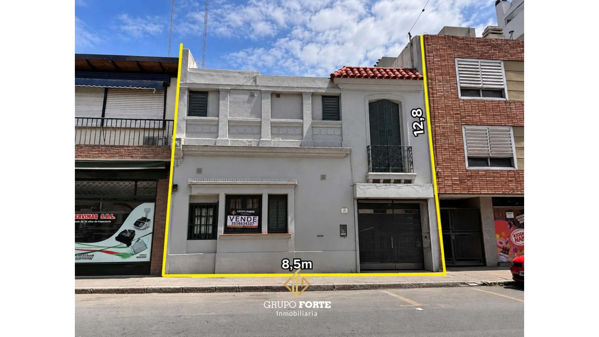 Lote apto edificación barrio centro