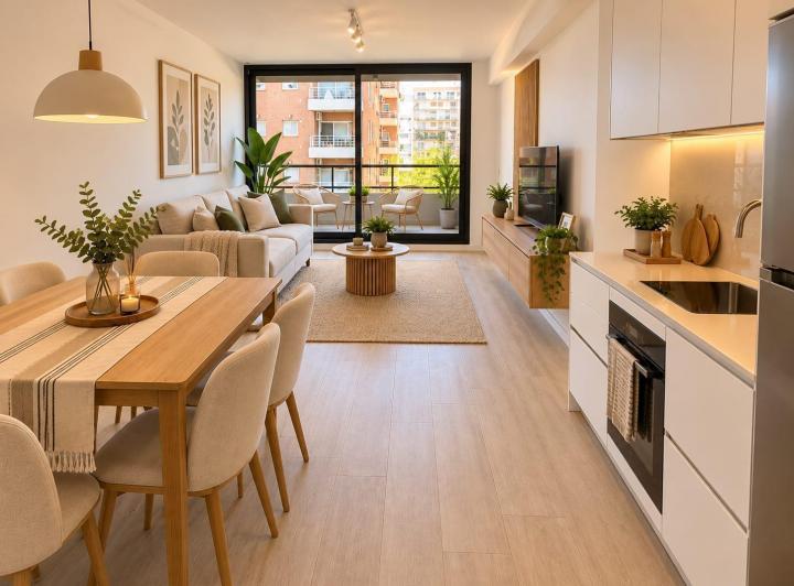 Departamento · 61m² · 2 Ambientes