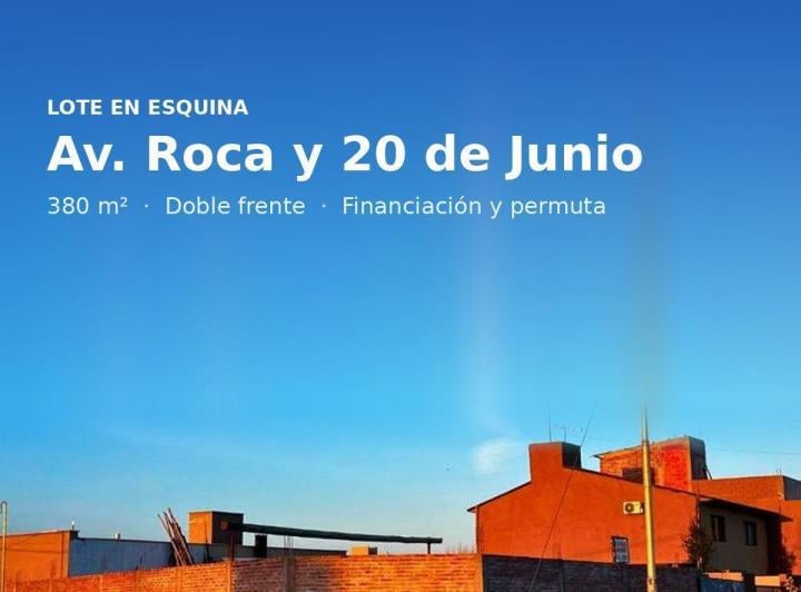 Terreno · 380m²