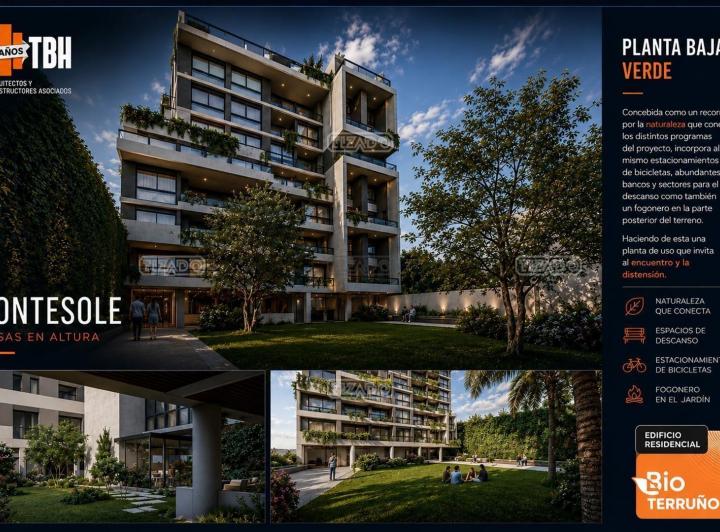 Departamento · 85m² · 3 Ambientes · 1 Cochera