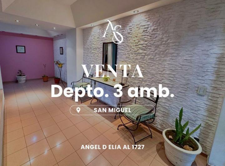 Departamento · 59m² · 3 Ambientes · 1 Cochera