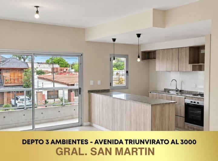 Departamento · 55m² · 3 Ambientes