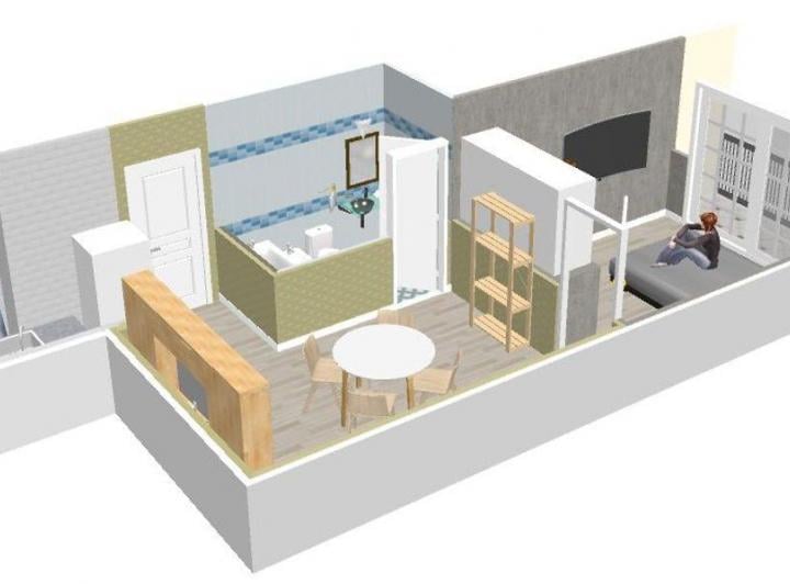 Departamento · 39m² · 2 Ambientes