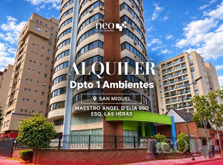 Departamento · 28m² · 1 Ambiente