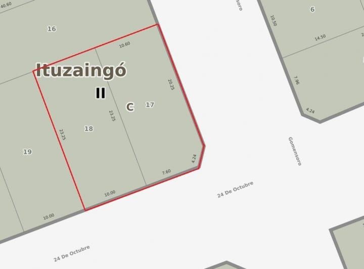Terreno · 250m²