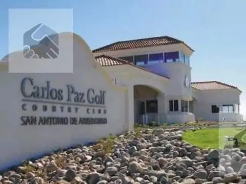 Lote en carlos paz golf