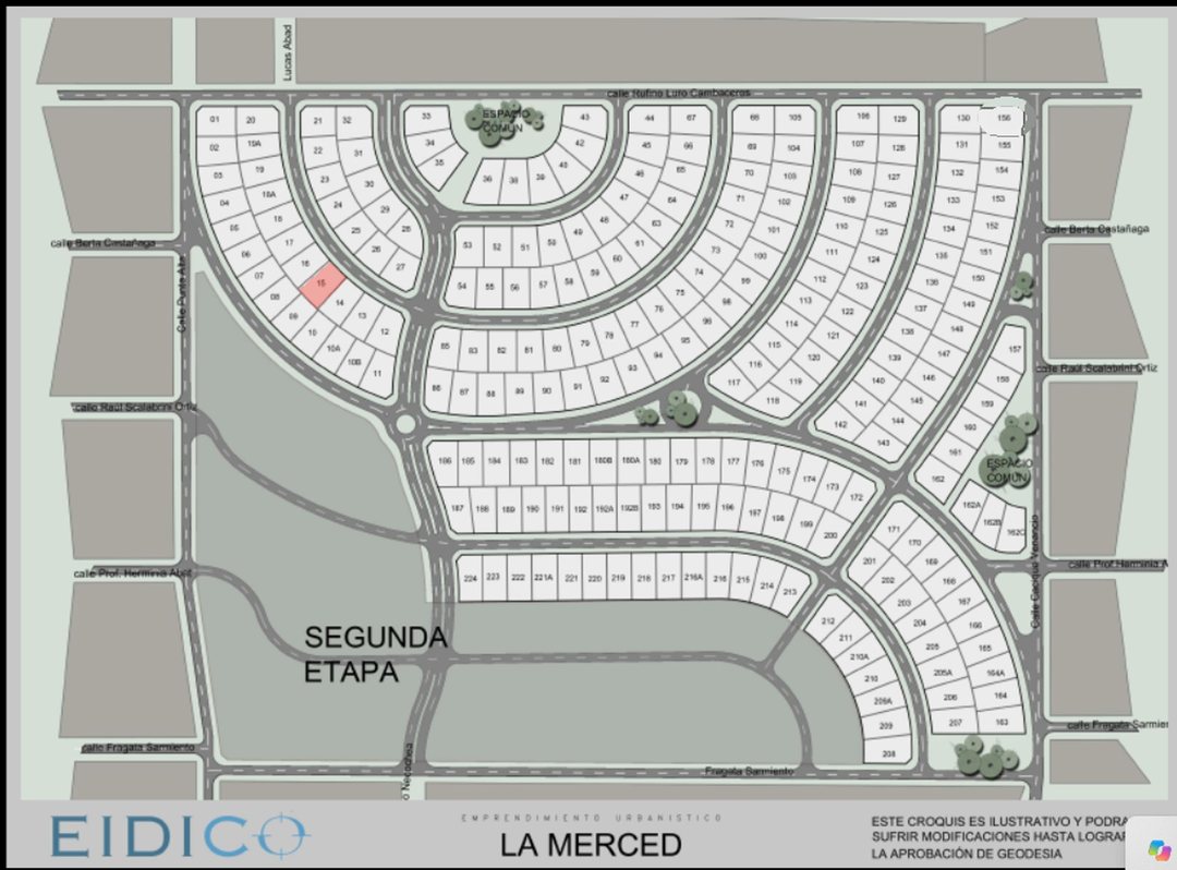Lote 15 La Merced