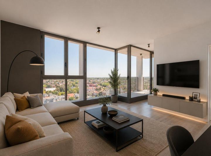 Departamento · 47m² · 2 Ambientes · 1 Cochera