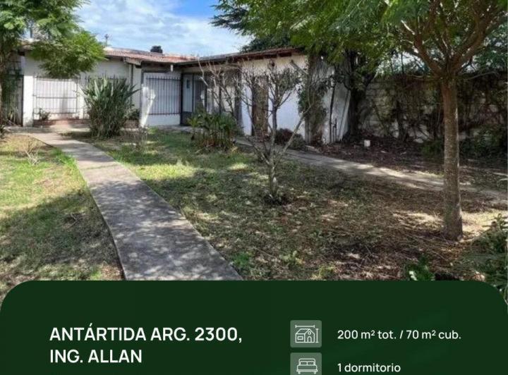 Casa · 70m² · 2 Ambientes · 1 Cochera