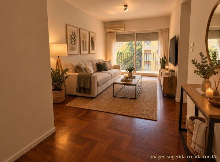 Departamento · 68m² · 4 Ambientes · 1 Cochera